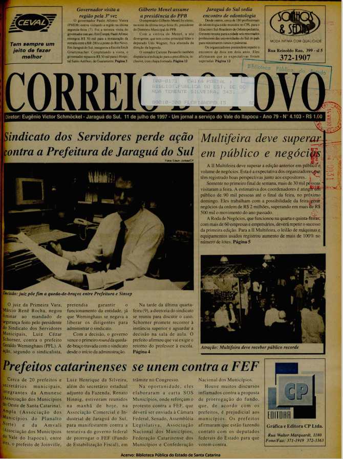 Jornal Digital O Correio do Povo edição 974103