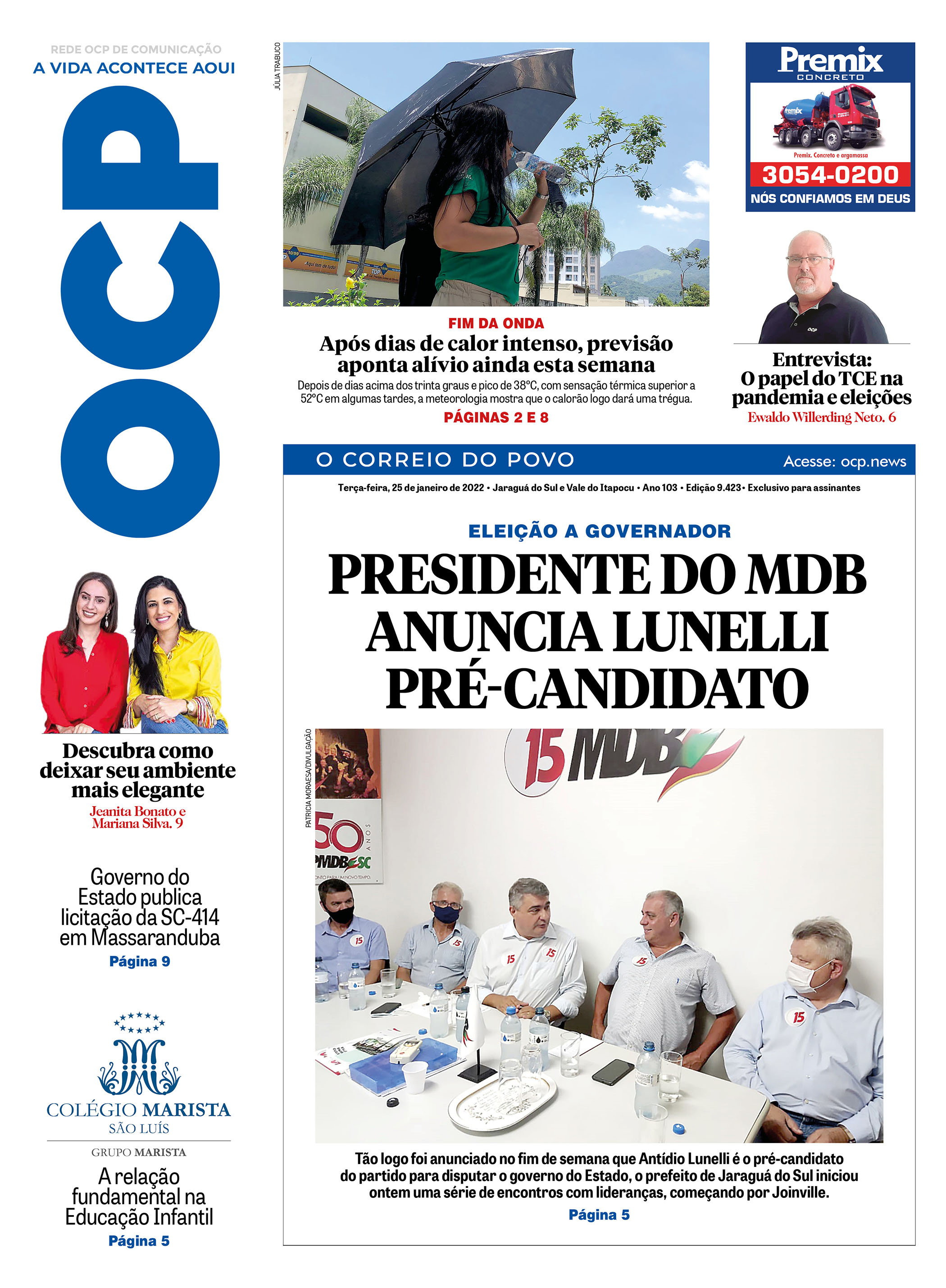Jornal Digital O Correio do Povo edição 250122