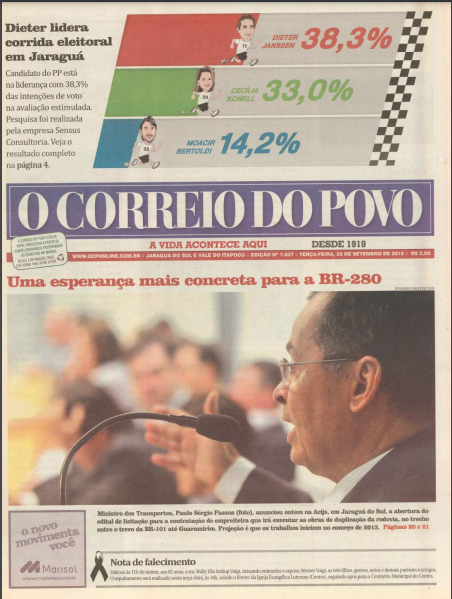 Jornal Digital O Correio do Povo edição 7037