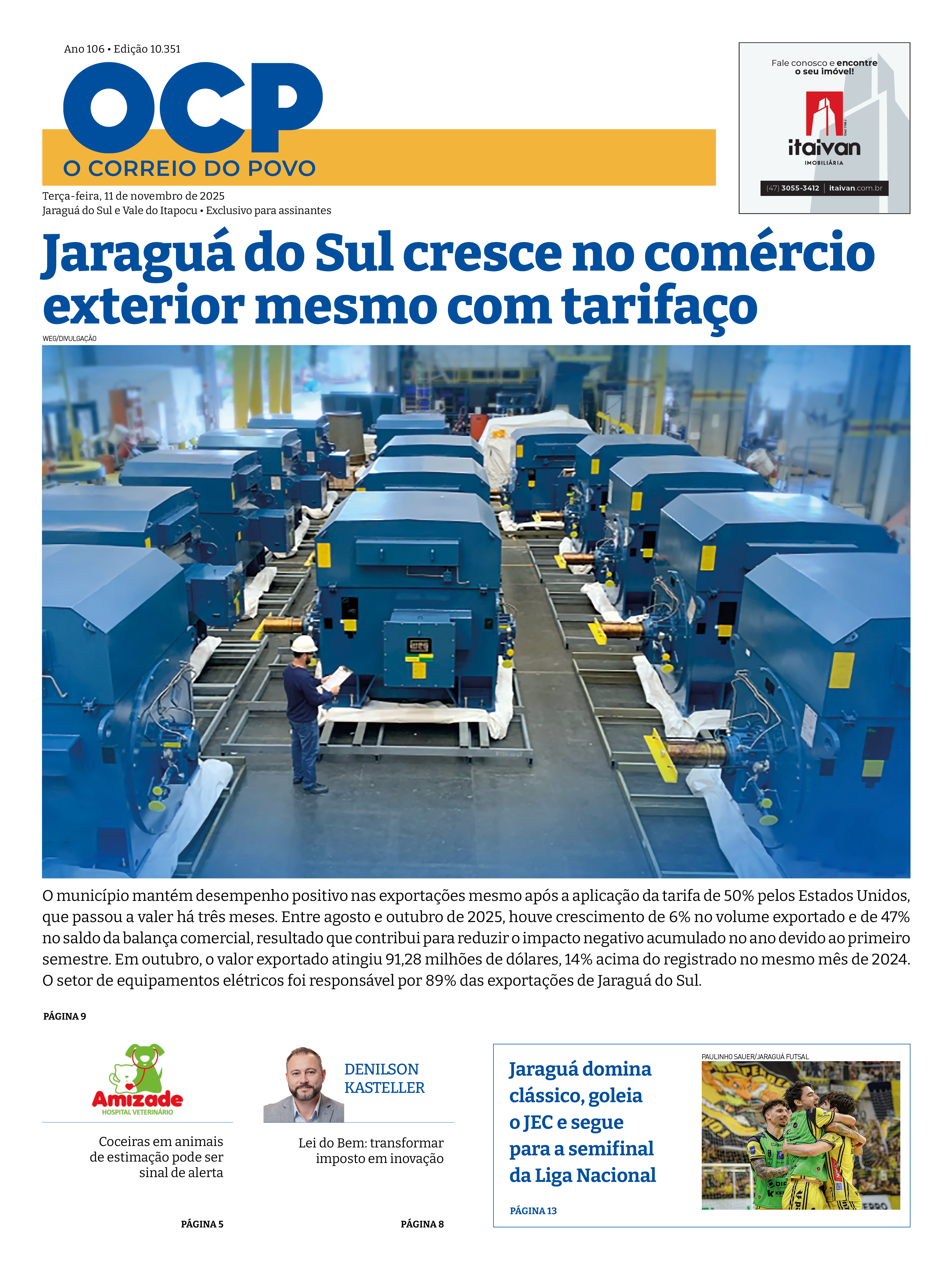 Jornal Digital O Correio do Povo edição 111125