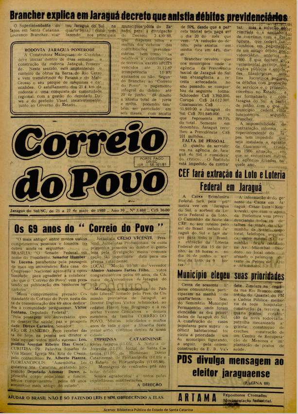 Jornal Digital O Correio do Povo edição 883488