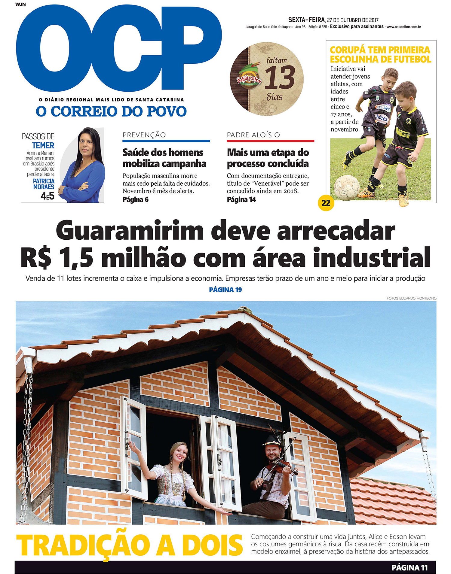 Jornal Digital O Correio do Povo edição 271017
