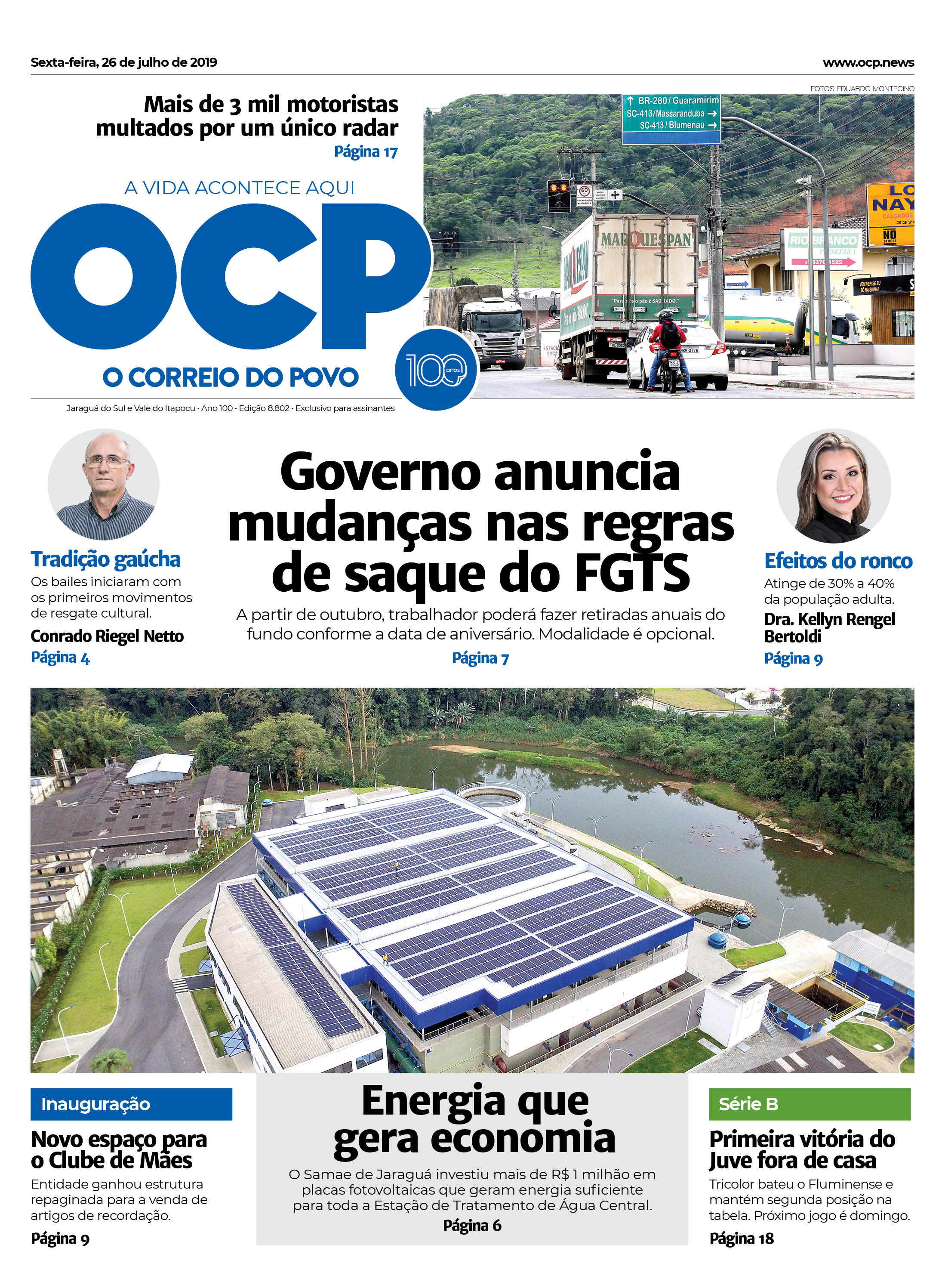 Jornal Digital O Correio do Povo edição 260719