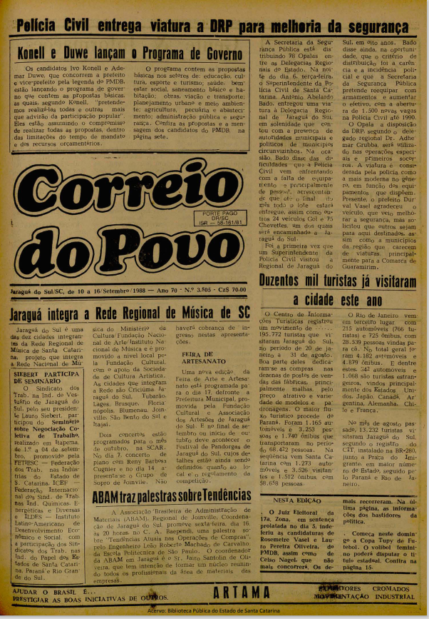 Jornal Digital O Correio do Povo edição 883505