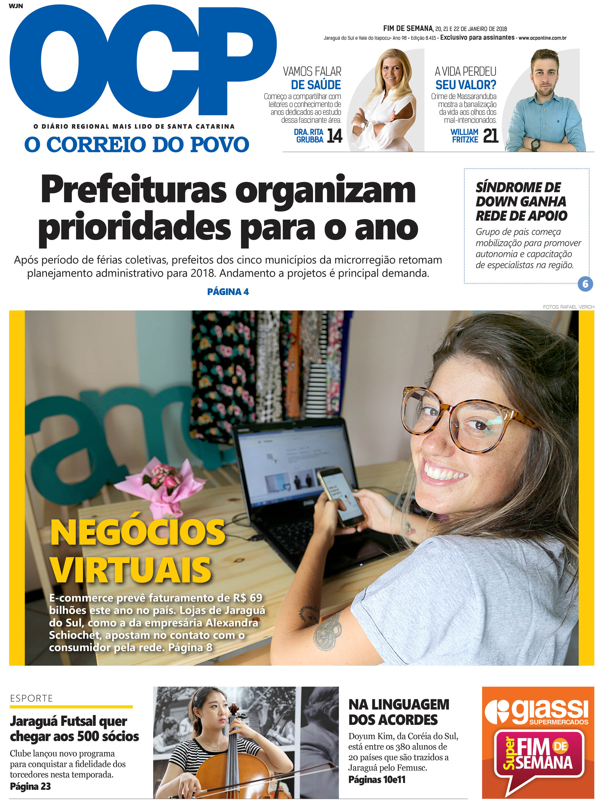 Jornal Digital O Correio do Povo edição 200118