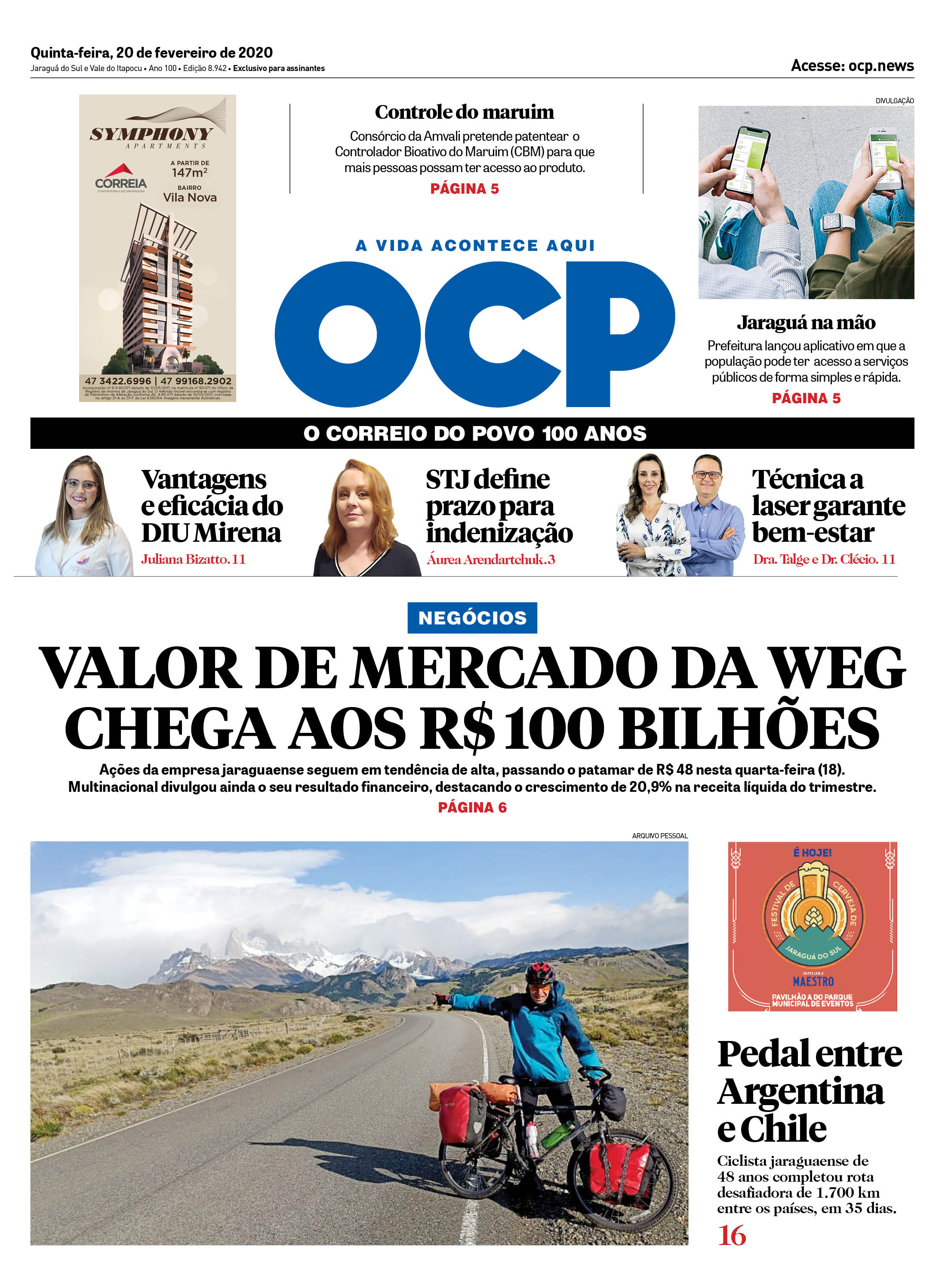 Jornal Digital O Correio do Povo edição 200220