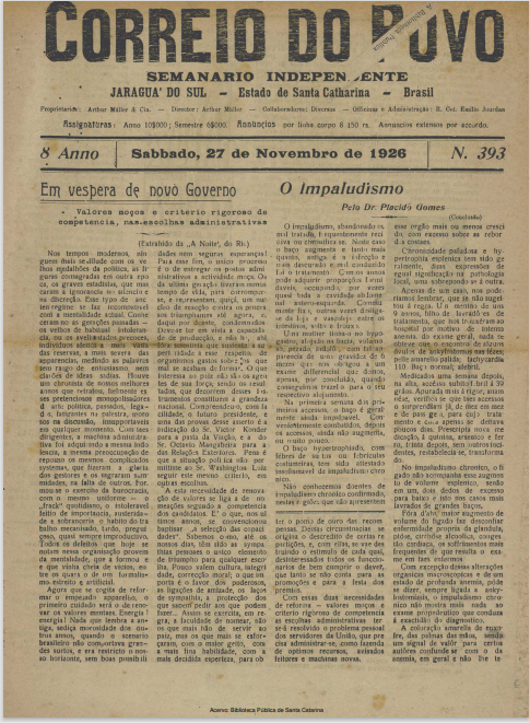 Jornal Digital O Correio do Povo edição 126393