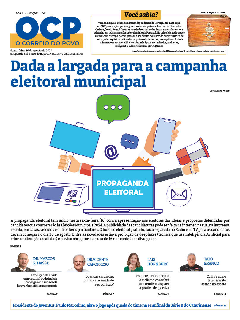 Jornal Digital O Correio do Povo edição 160824