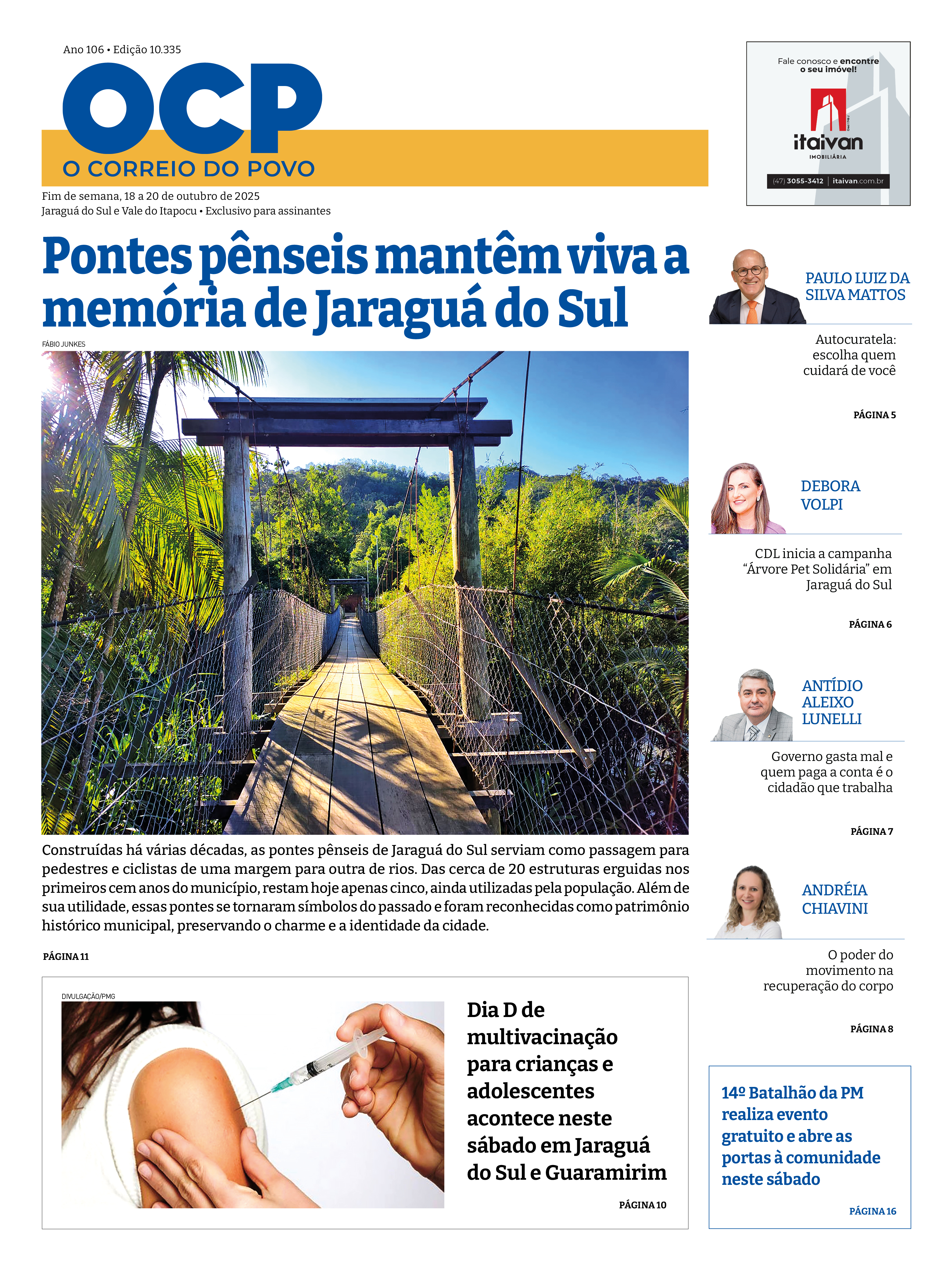 Jornal Digital O Correio do Povo edição 181025