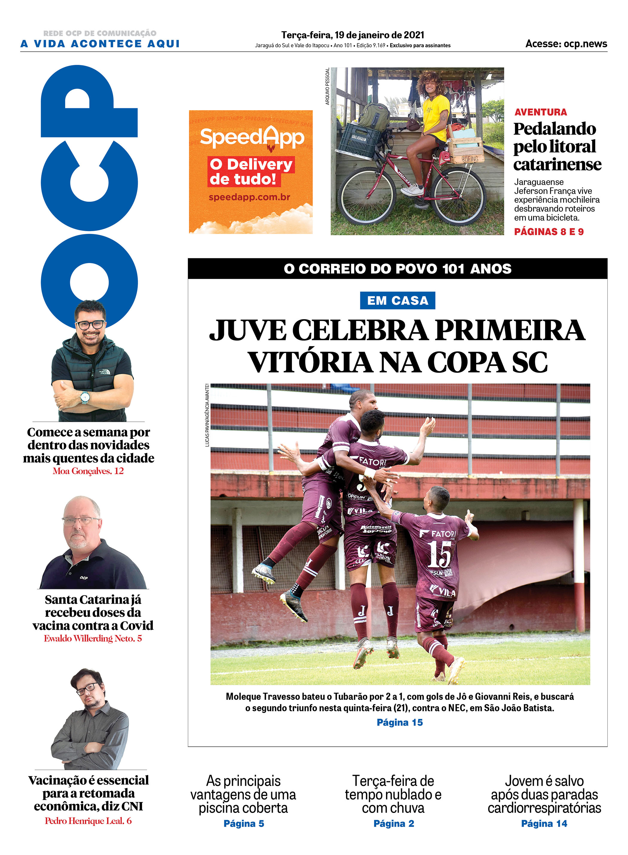 Jornal Digital O Correio do Povo edição 190121