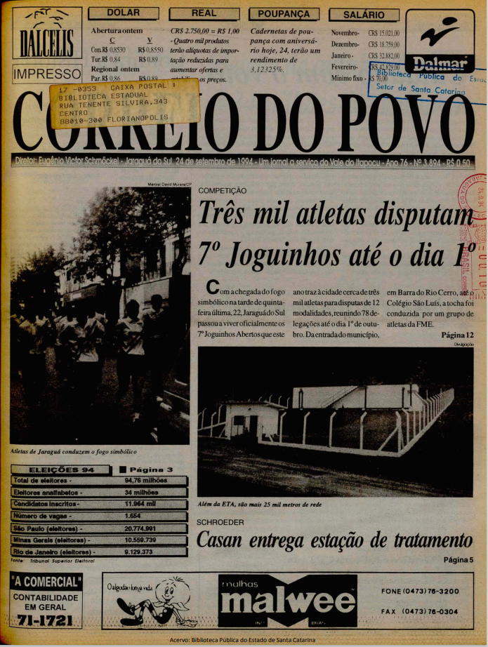 Jornal Digital O Correio do Povo edição 943894