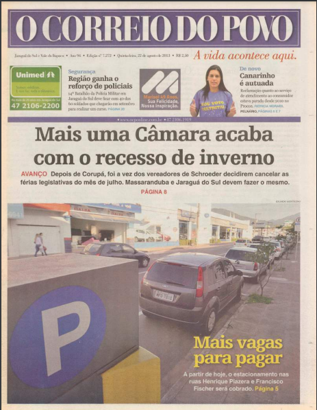 Jornal Digital O Correio do Povo edição 7272