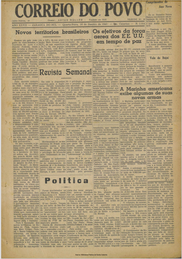 Jornal Digital O Correio do Povo edição 461314