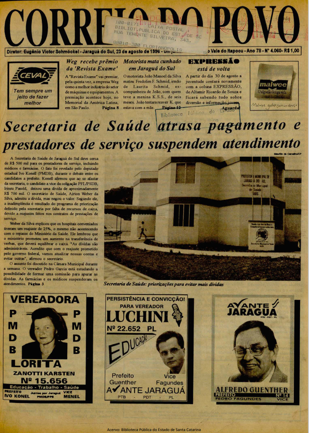 Jornal Digital O Correio do Povo edição 964060