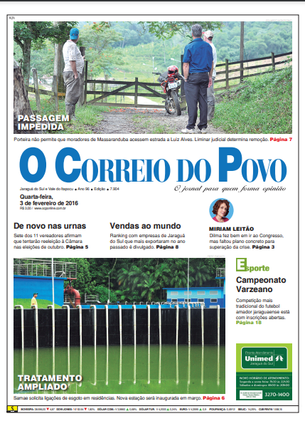 Jornal Digital O Correio do Povo edição 7904