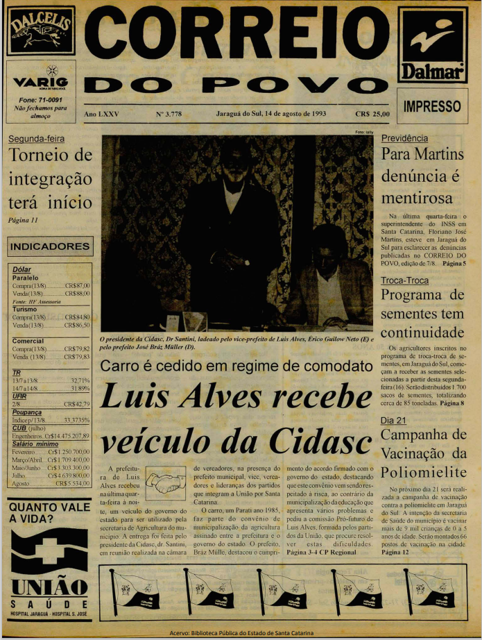 Jornal Digital O Correio do Povo edição 933778