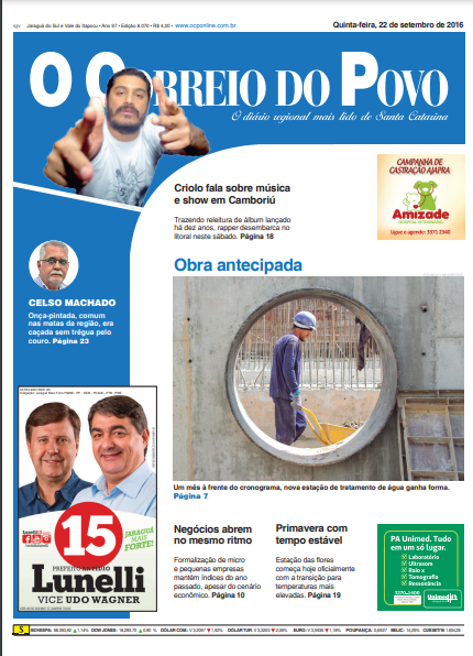 Jornal Digital O Correio do Povo edição 8070