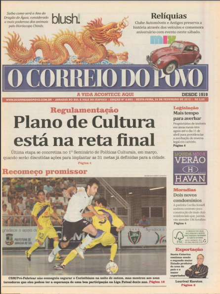 Jornal Digital O Correio do Povo edição 6883