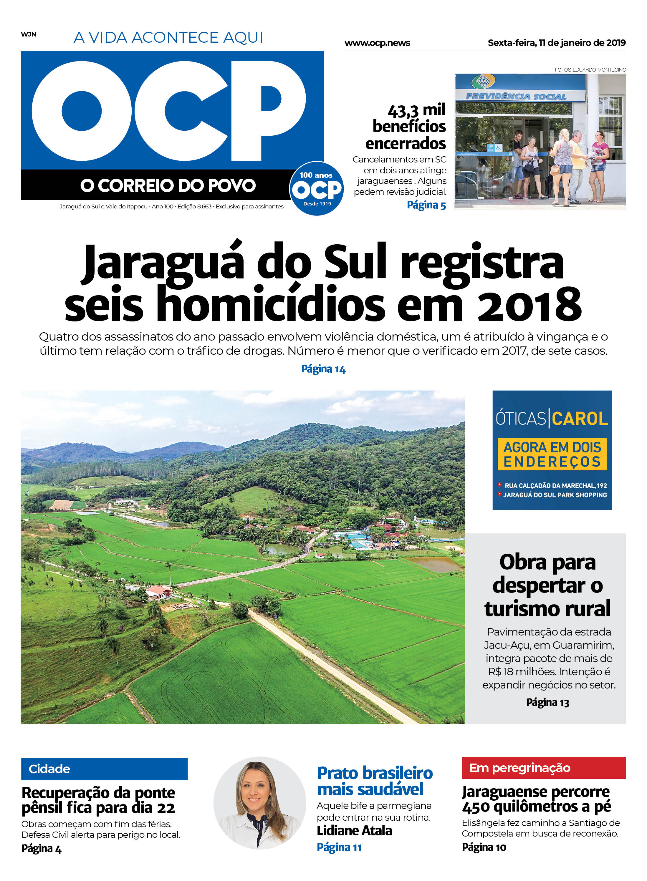 Jornal Digital O Correio do Povo edição 110119