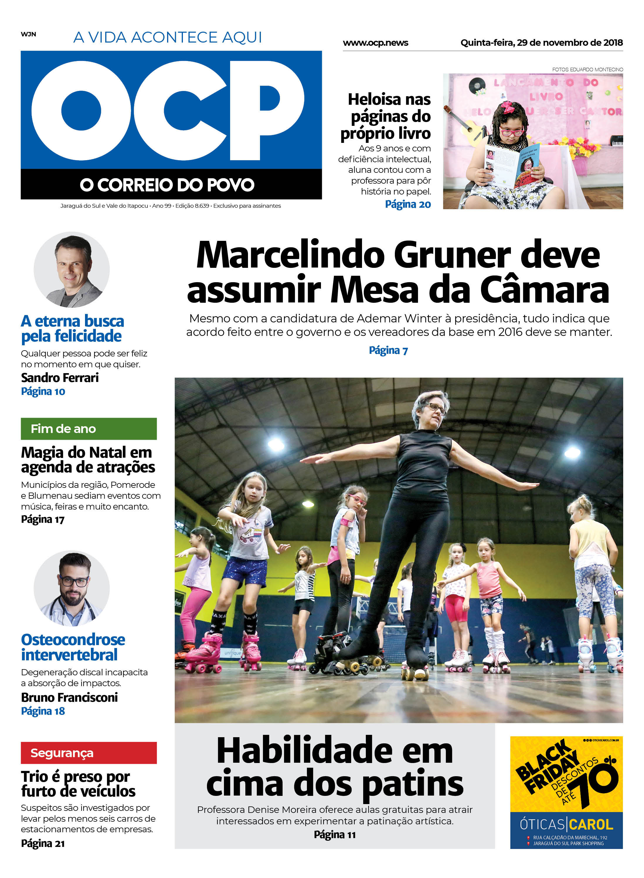 Jornal Digital O Correio do Povo edição 291118