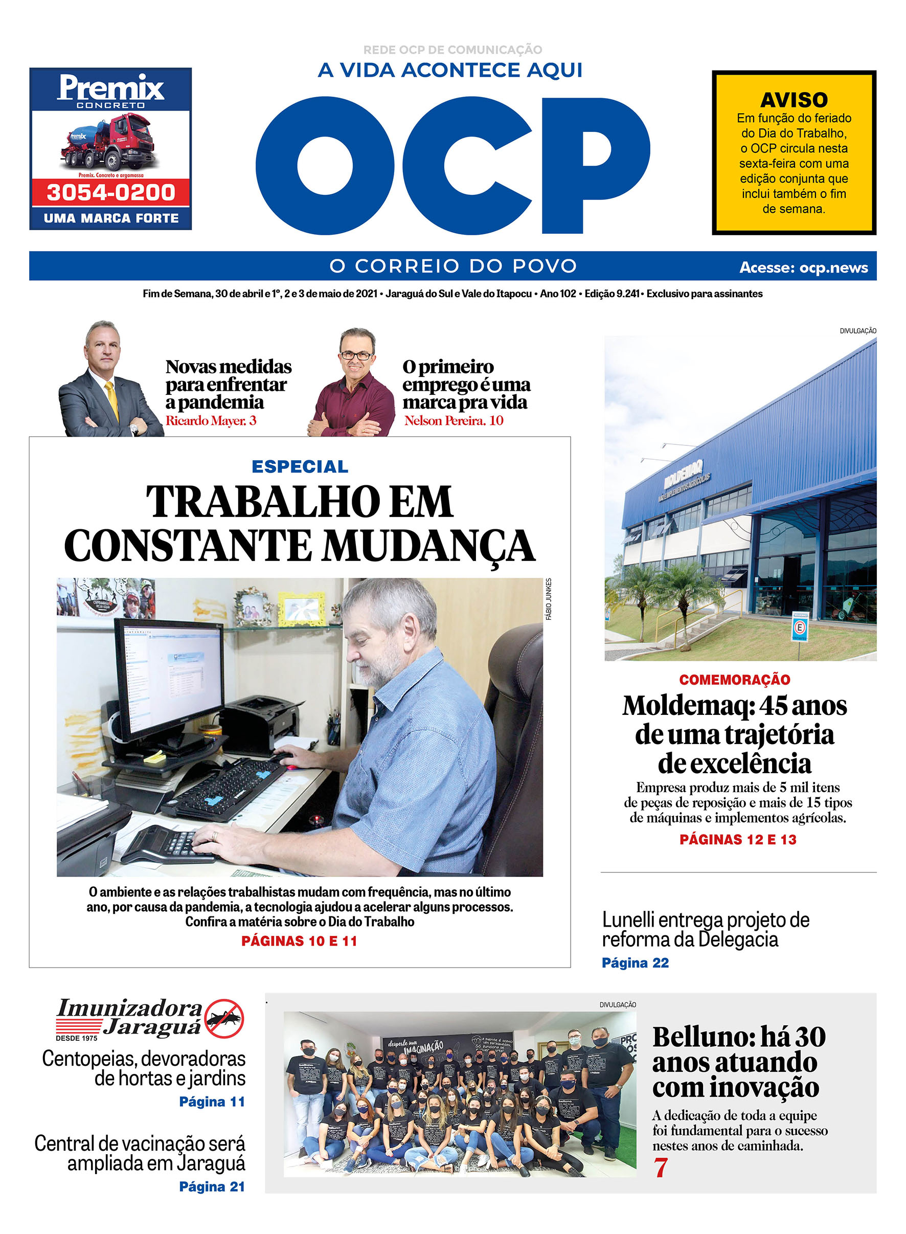 Jornal Digital O Correio do Povo edição 300421