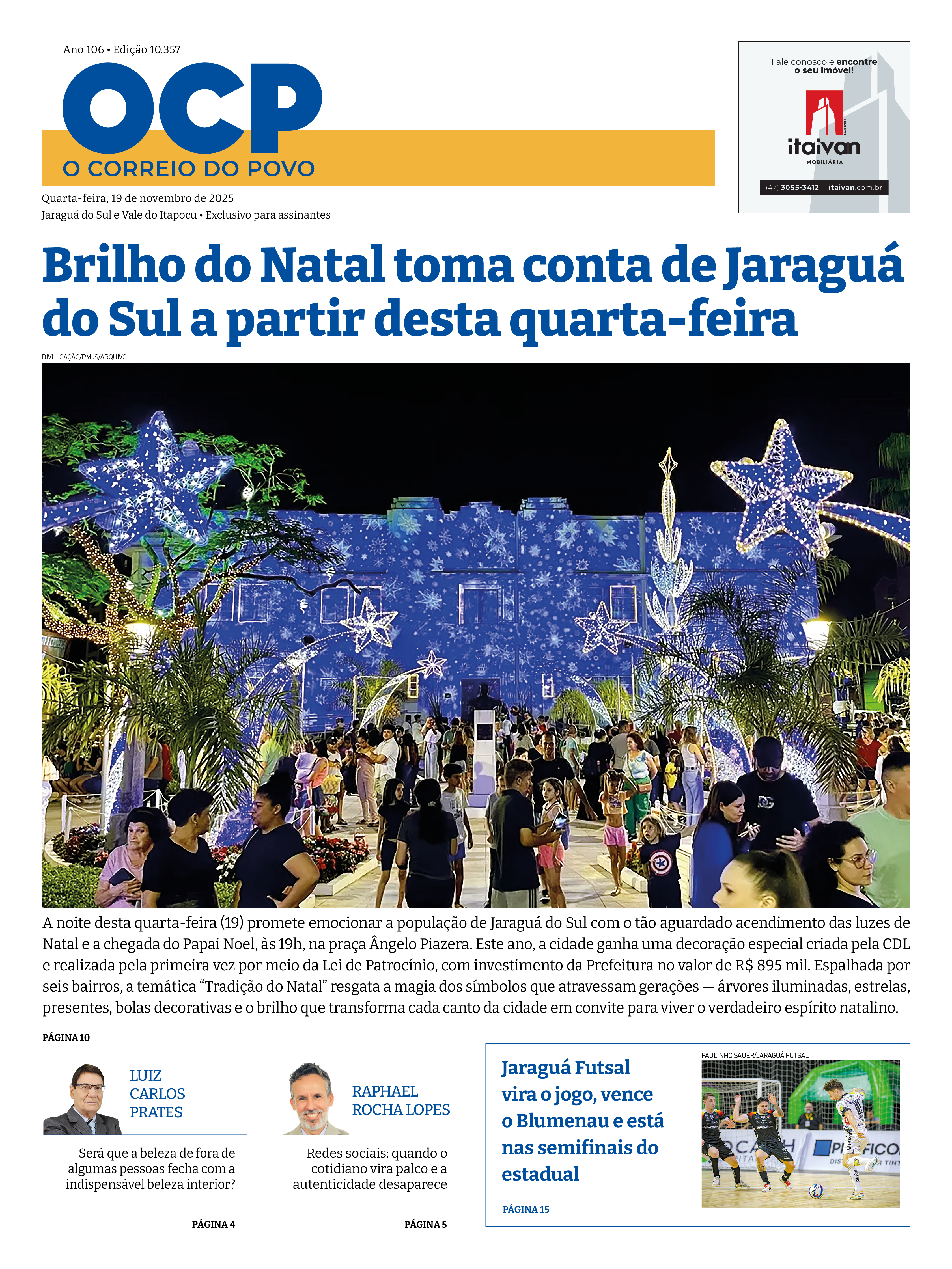 Jornal Digital O Correio do Povo edição 191125