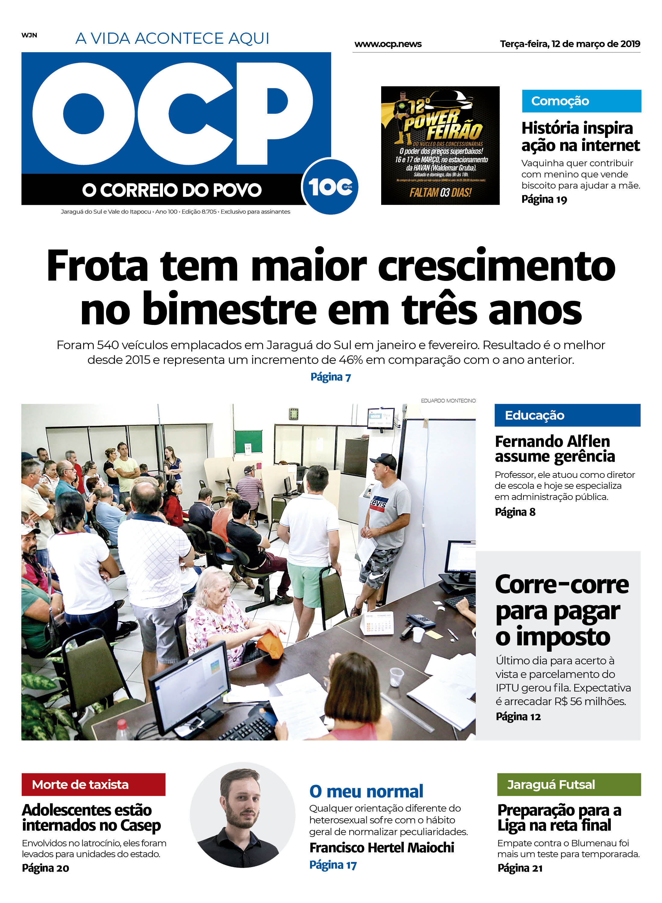 Jornal Digital O Correio do Povo edição 120319
