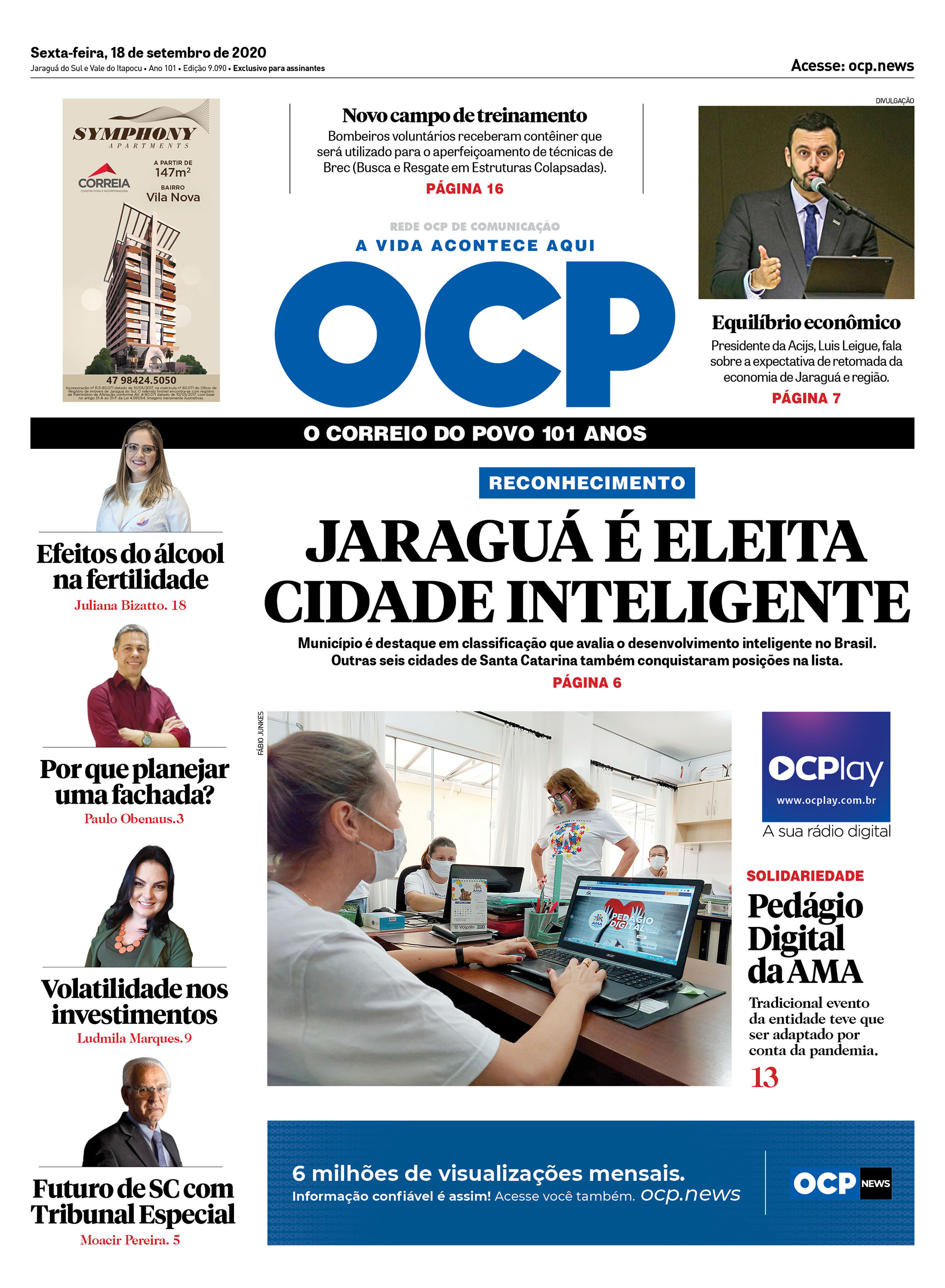 Jornal Digital O Correio do Povo edição 180920