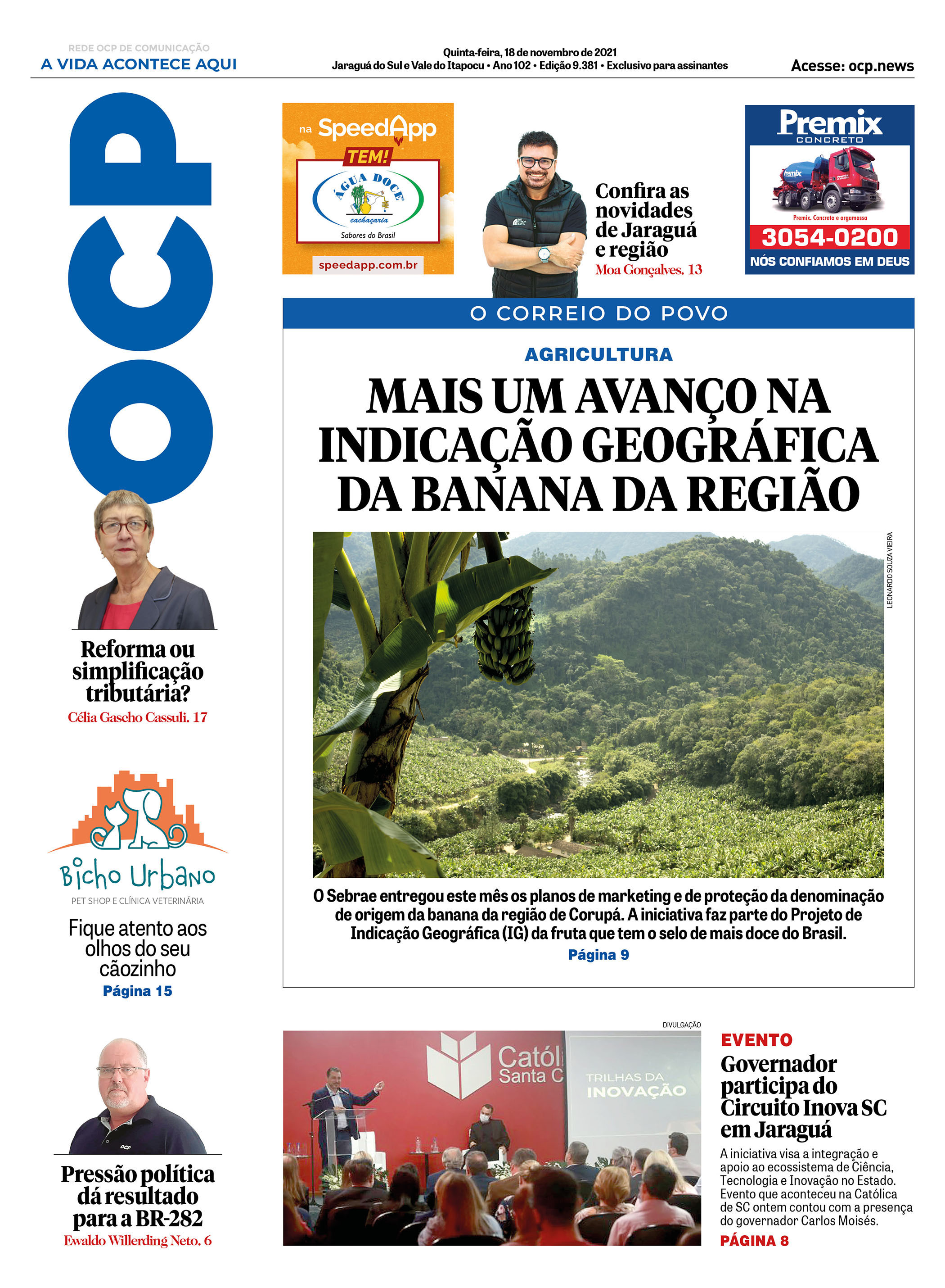 Jornal Digital O Correio do Povo edição 181121