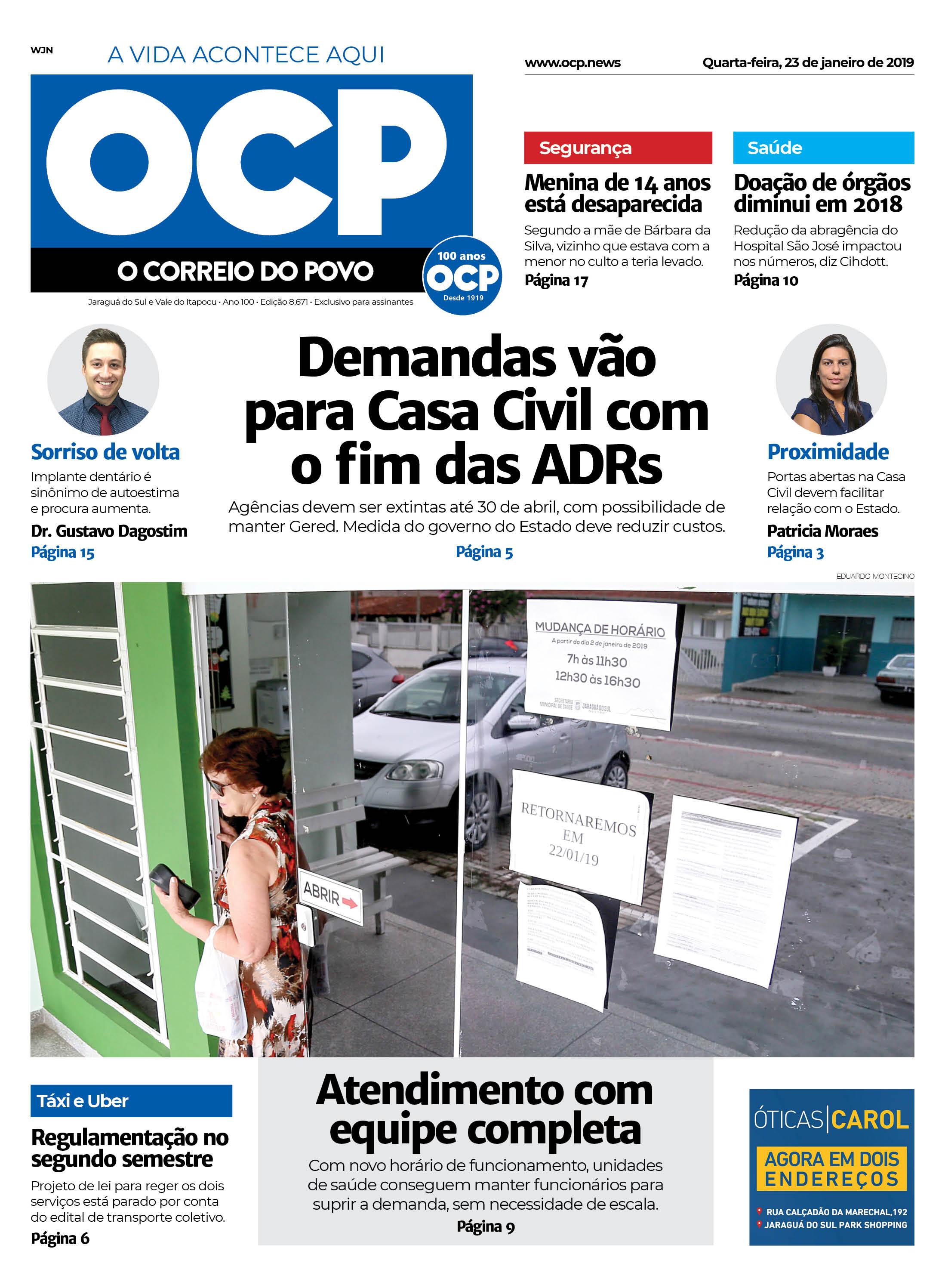 Jornal Digital O Correio do Povo edição 230119