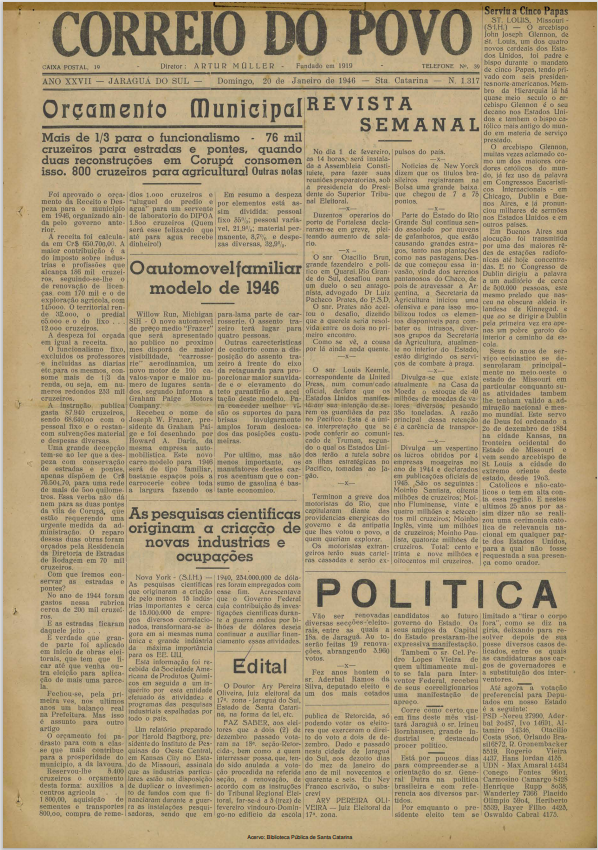 Jornal Digital O Correio do Povo edição 461317
