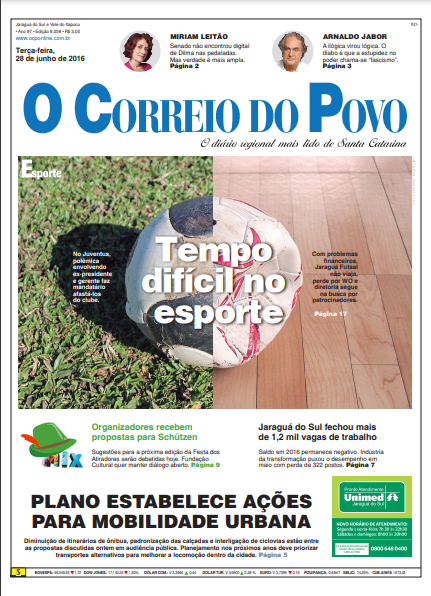 Jornal Digital O Correio do Povo edição 8008