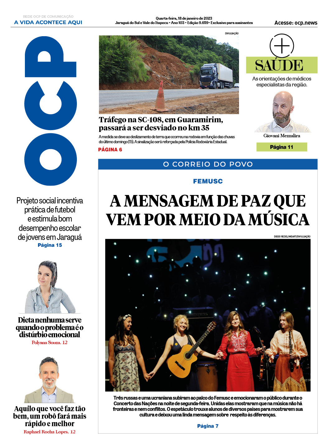 Jornal Digital O Correio do Povo edição 180123