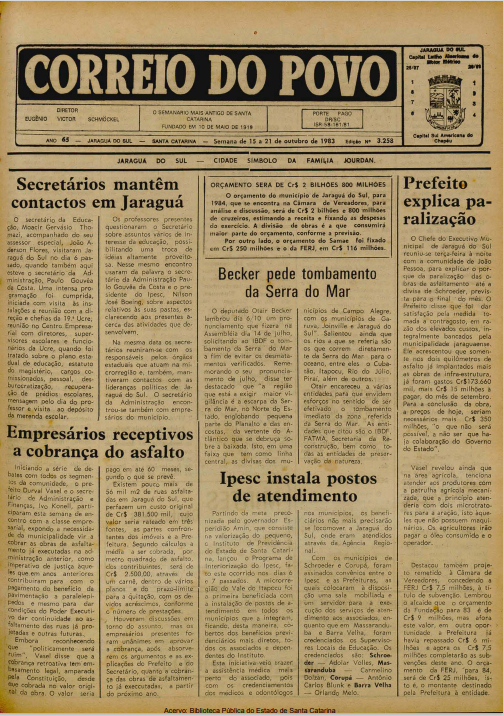 Jornal Digital O Correio do Povo edição 833258