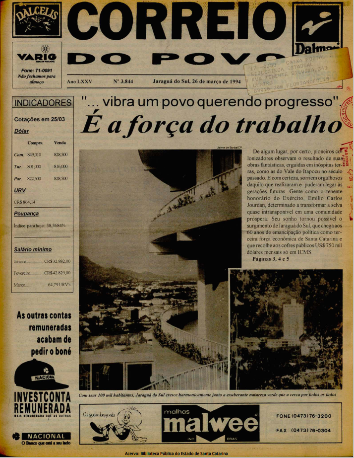 Jornal Digital O Correio do Povo edição 943844