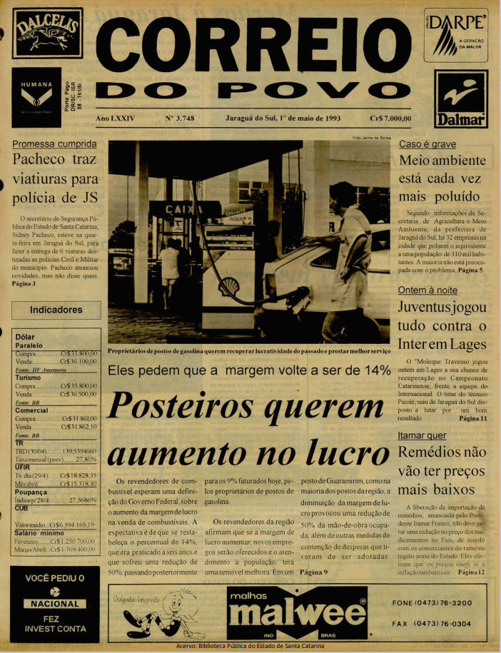 Jornal Digital O Correio do Povo edição 933748