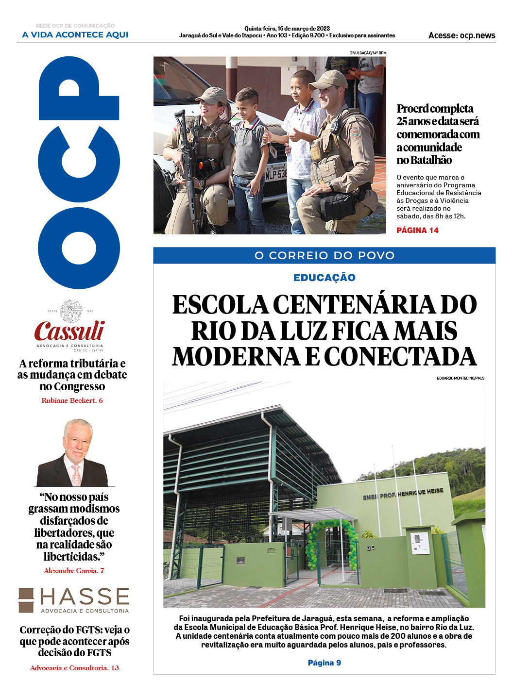 Jornal Digital O Correio do Povo edição 160323