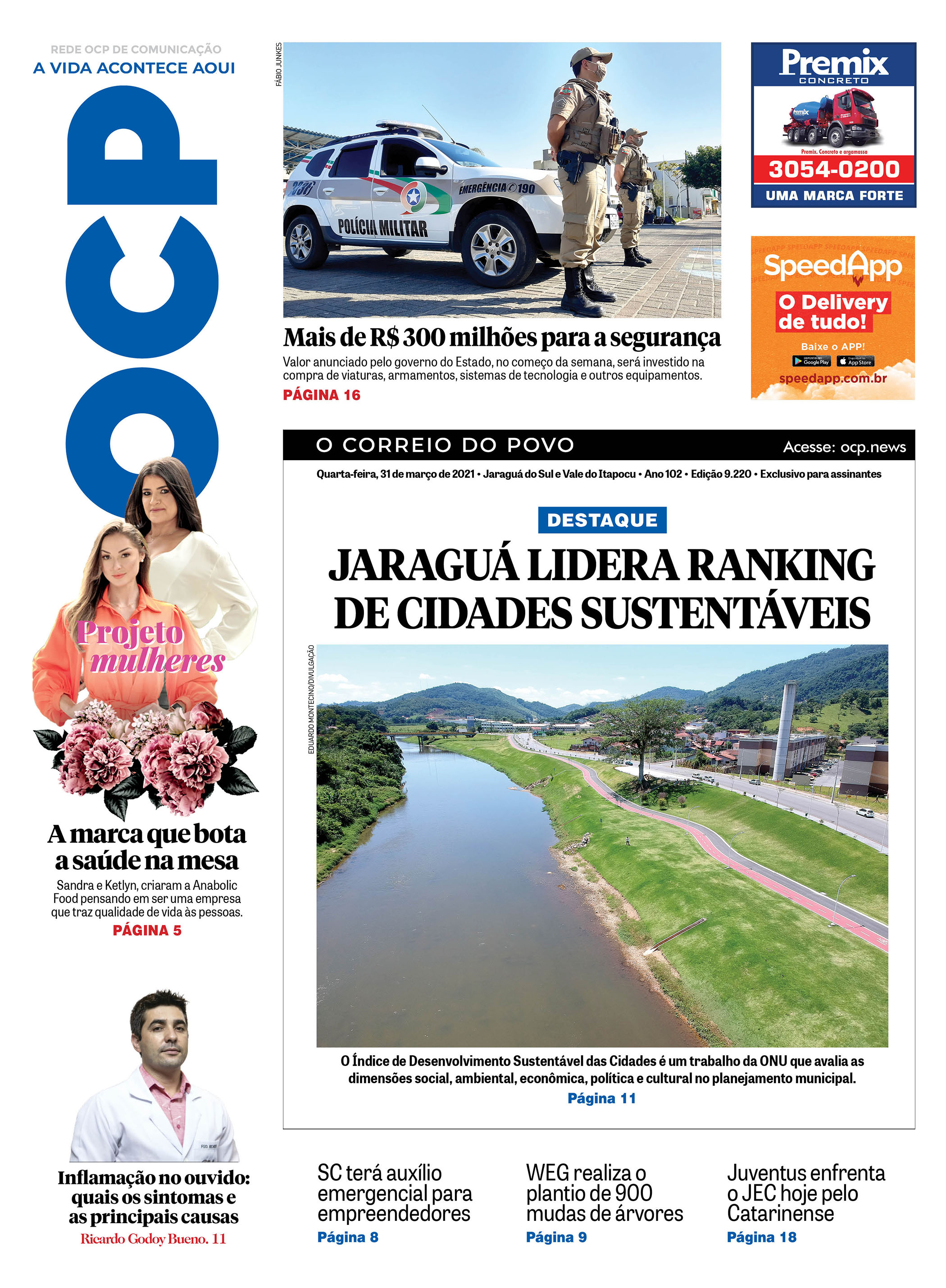 Jornal Digital O Correio do Povo edição 310321
