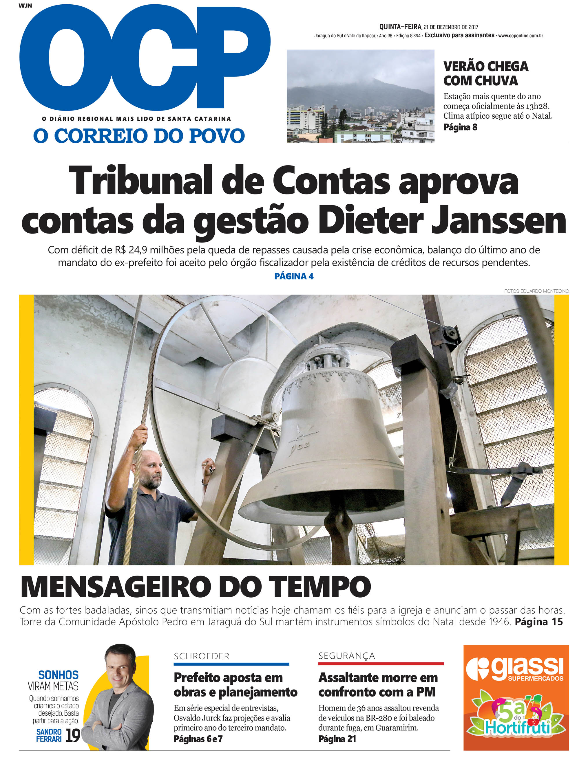 Jornal Digital O Correio do Povo edição 211217