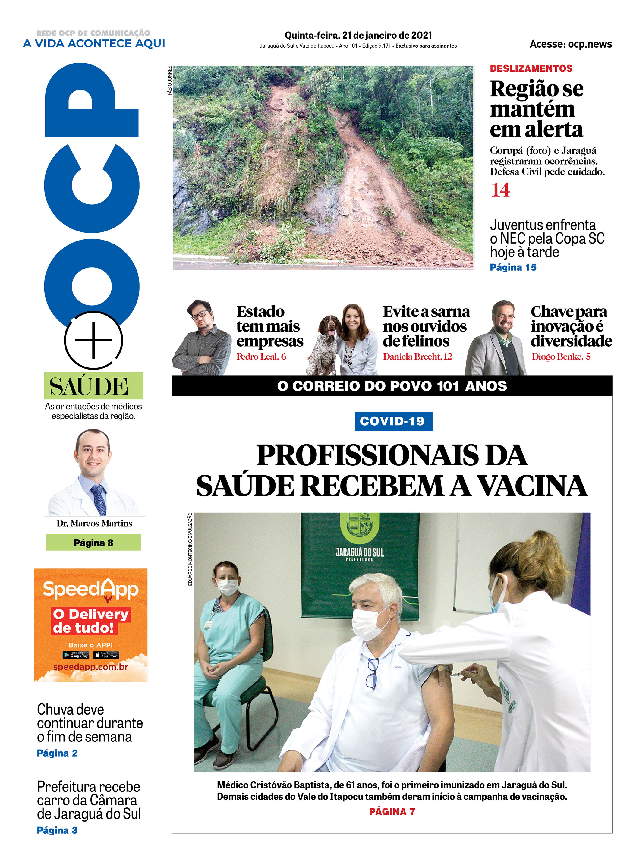 Jornal Digital O Correio do Povo edição 210121