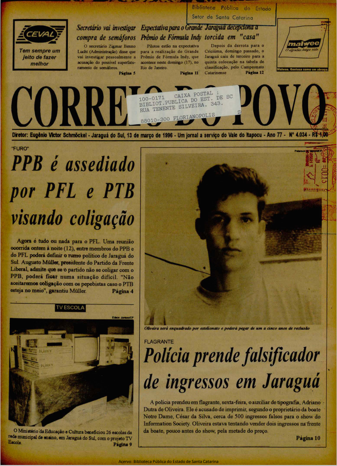 Jornal Digital O Correio do Povo edição 964034