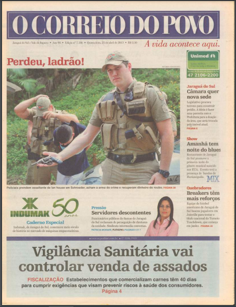 Jornal Digital O Correio do Povo edição 7186