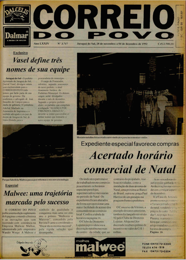 Jornal Digital O Correio do Povo edição 923717