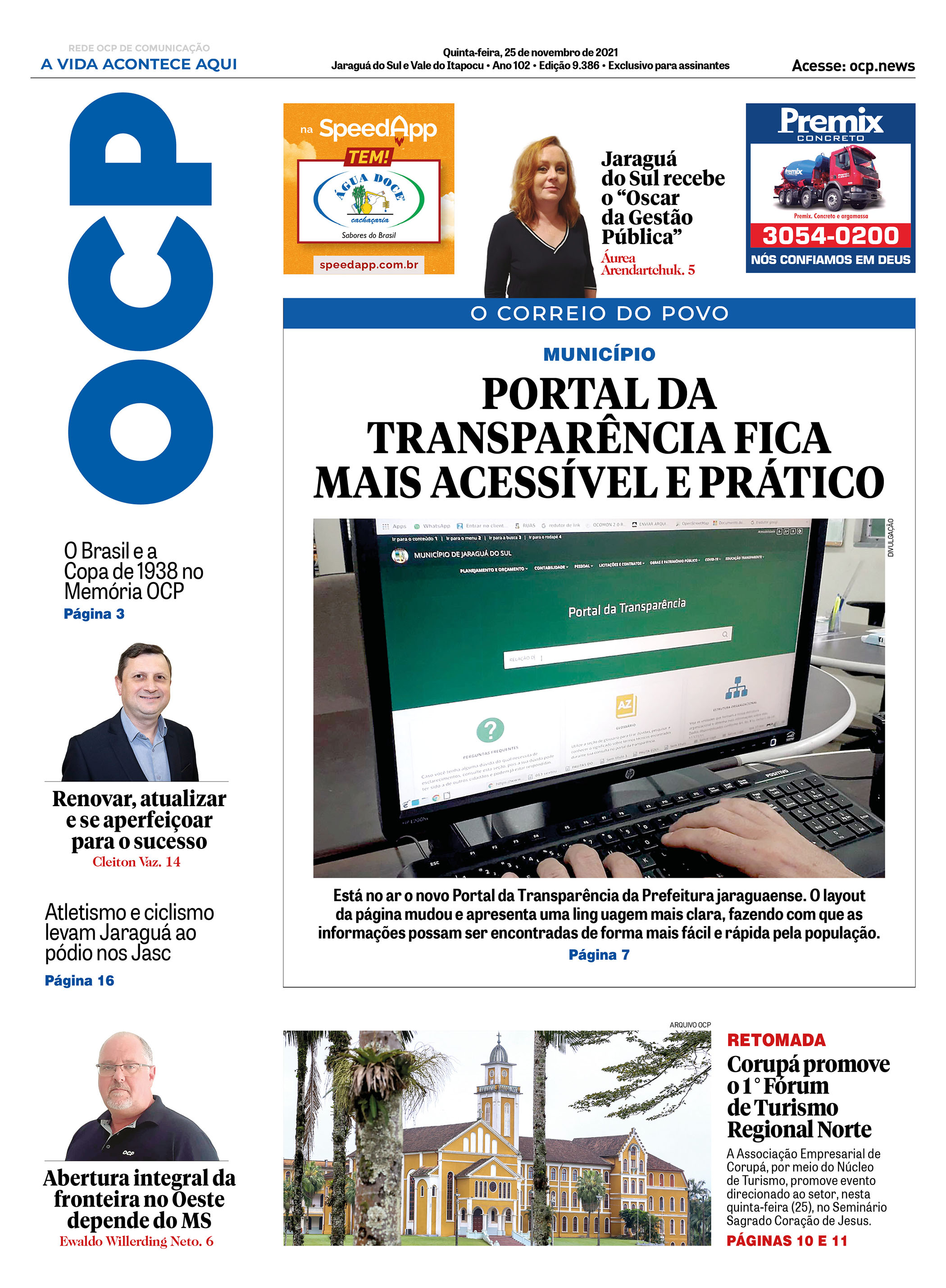 Jornal Digital O Correio do Povo edição 251121
