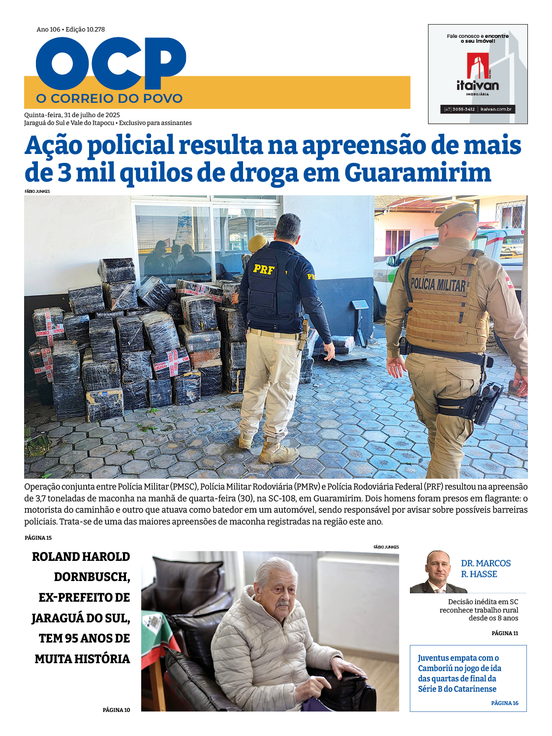 Jornal Digital O Correio do Povo edição 310725