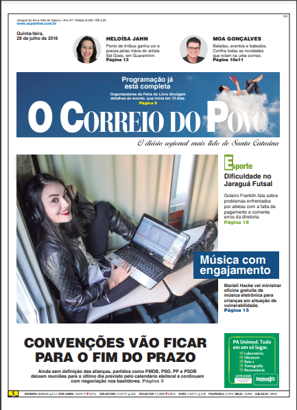 Jornal Digital O Correio do Povo edição 8030