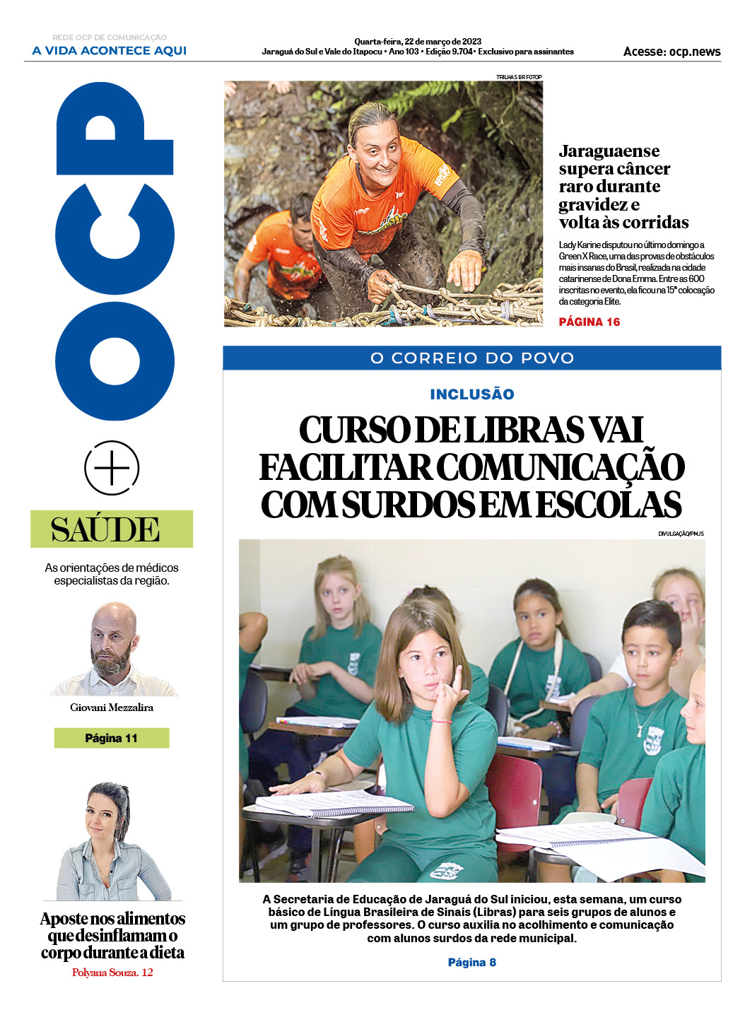 Jornal Digital O Correio do Povo edição 220323
