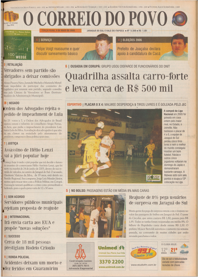 Jornal Digital O Correio do Povo edição 65389