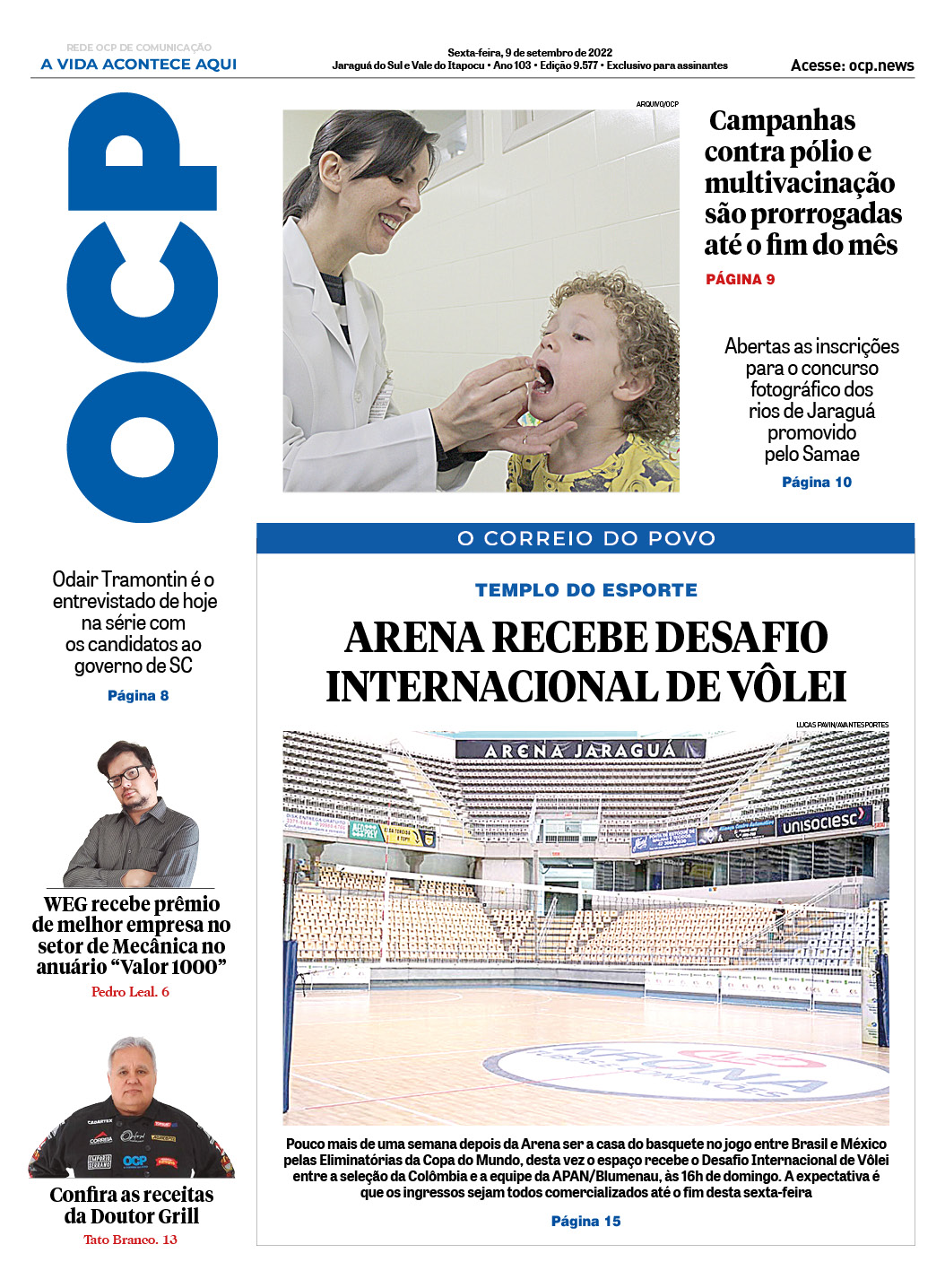 Jornal Digital O Correio do Povo edição 90922