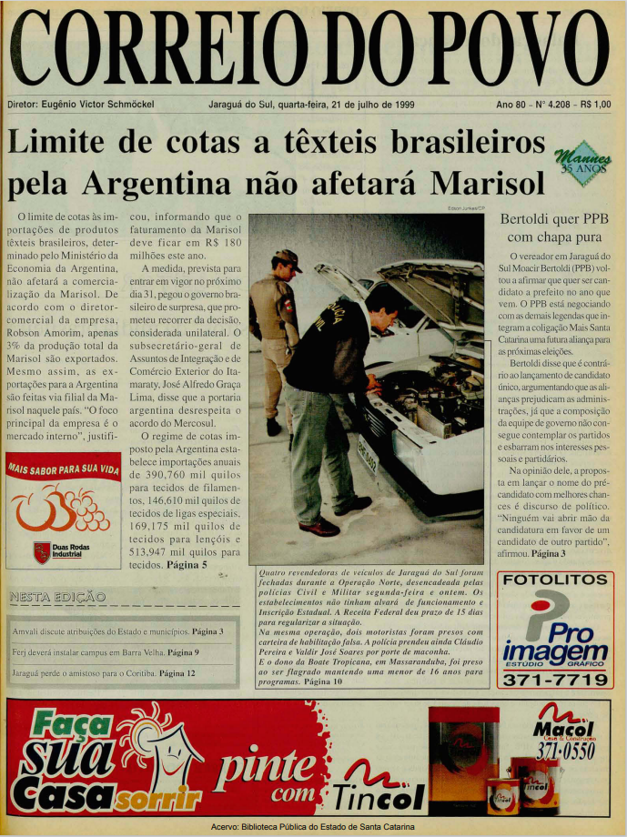 Jornal Digital O Correio do Povo edição 994208